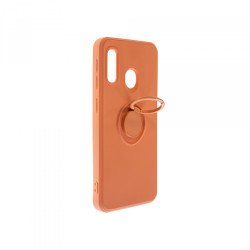 Viedtālruņa aizmugurējais vāciņš Samsung Galaxy A20E Pastel Ring Orange