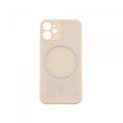 Viedtālruņa aizmugurējais vāciņš Apple iPhone 12 Mini SER NO8 Cream