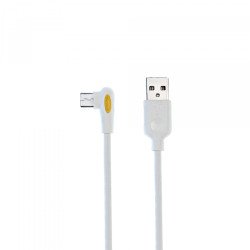 Kabelis T52 USB-A to Type-C White
