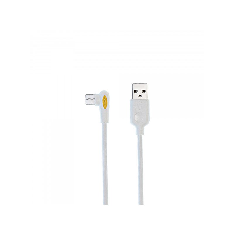 Kabelis T52 USB-A to Type-C White