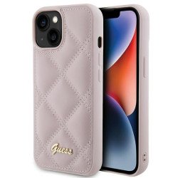 Viedtālruņa aizmugurējais vāciņš Apple Iphone 15 4G Metal Logo Pink