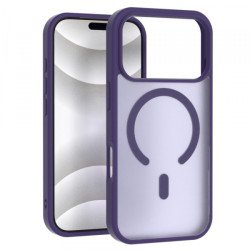 Viedtālruņa aizmugurējais vāciņš Apple iPhone 14 Pro Matte MagSafe Case Dark Violet