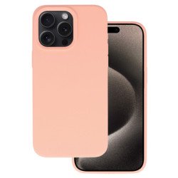 Viedtālruņa aizmugurējais vāciņš Samsung Galaxy A17 Silicone Lite Peach