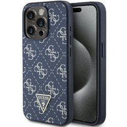 Viedtālruņa aizmugurējais vāciņš Apple iPhone 15 Pro Triangle Metal Logo Blue