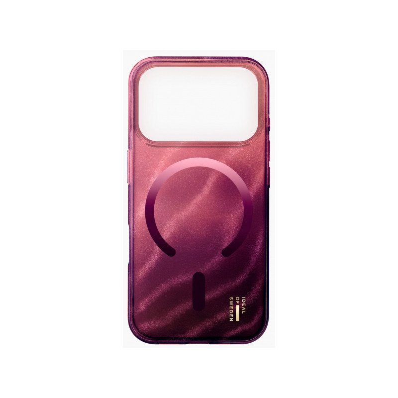 Viedtālruņa aizmugurējais vāciņš Apple iPhone 17 Cherry Clear Mag Dark Red