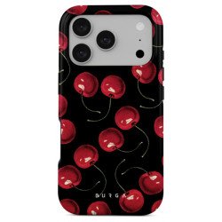 Viedtālruņa aizmugurējais vāciņš Apple iPhone 17 Pro Max Cherrybomb Tough MagSafe Black, Red