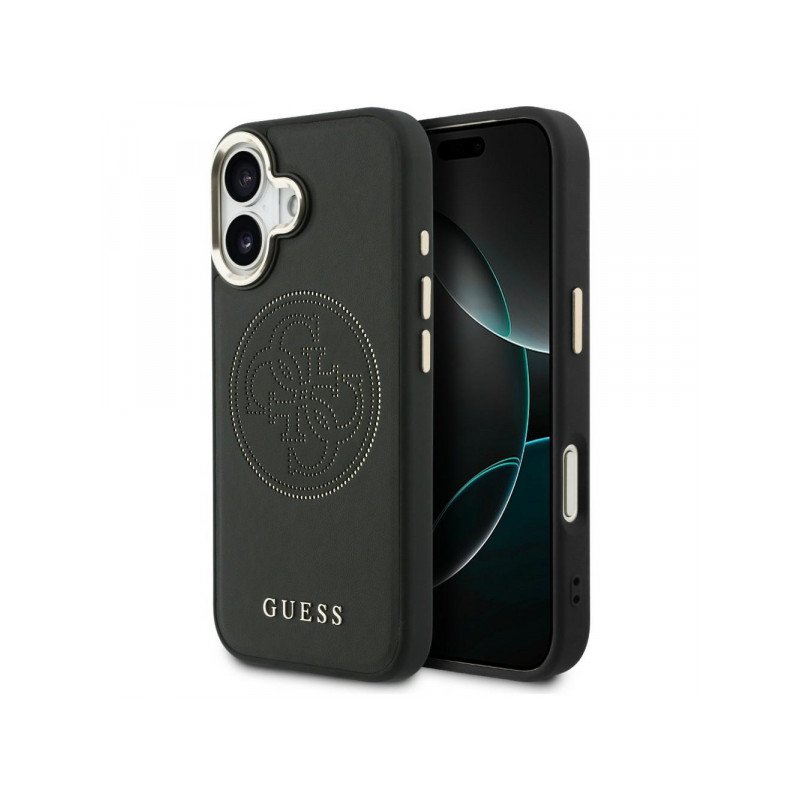 Viedtālruņa aizmugurējais vāciņš Apple iPhone 17 Perforated 4G Mag Black