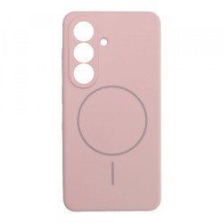 Viedtālruņa aizmugurējais vāciņš Samsung Galaxy S26 Silicone Case 2mm Mag Pink