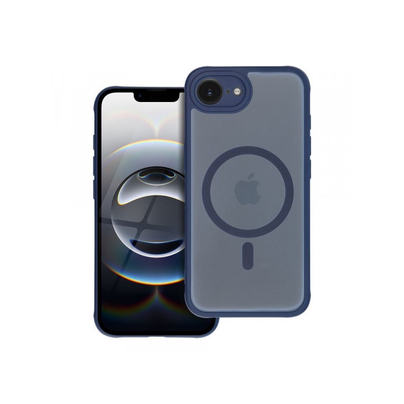 Viedtālruņa aizmugurējais vāciņš Apple iPhone 13 Full matte mag Blue, Transparent