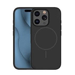 Viedtālruņa aizmugurējais vāciņš Apple iPhone 16E Thin Mag Black