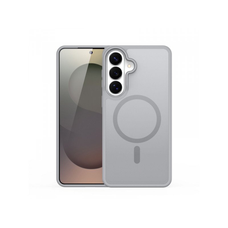 Viedtālruņa aizmugurējais vāciņš Samsung Galaxy S26 Ultra Yind MagSafe Grey