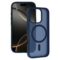 Viedtālruņa aizmugurējais vāciņš Apple Iphone 15 Full matte mag Blue