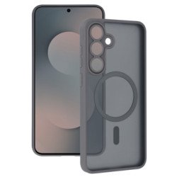 Viedtālruņa aizmugurējais vāciņš Samsung Galaxy S25 FE Matte Mag Cover Grey, Transparent