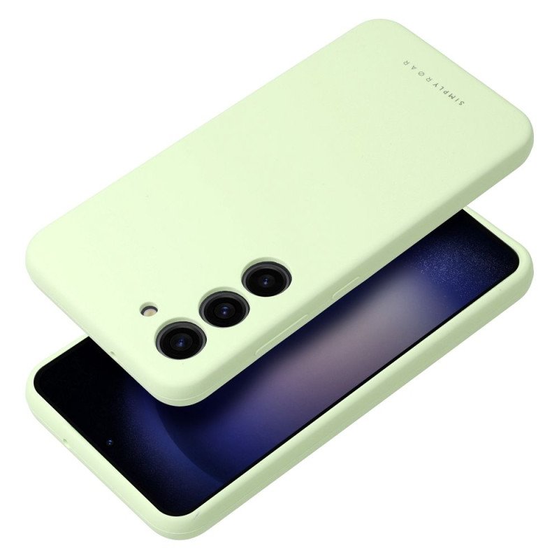Viedtālruņa aizmugurējais vāciņš Samsung Galaxy A17 Cloud Skin Light Green