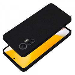 Viedtālruņa aizmugurējais vāciņš Xiaomi Redmi Note 15 Pro Plus 5G Silicone case Black