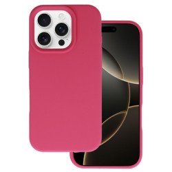 Viedtālruņa aizmugurējais vāciņš Apple iPhone 16 Pro Silicone Premium Dark Pink