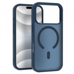 Viedtālruņa aizmugurējais vāciņš Apple Iphone 16 Matte MagSafe Case Blue