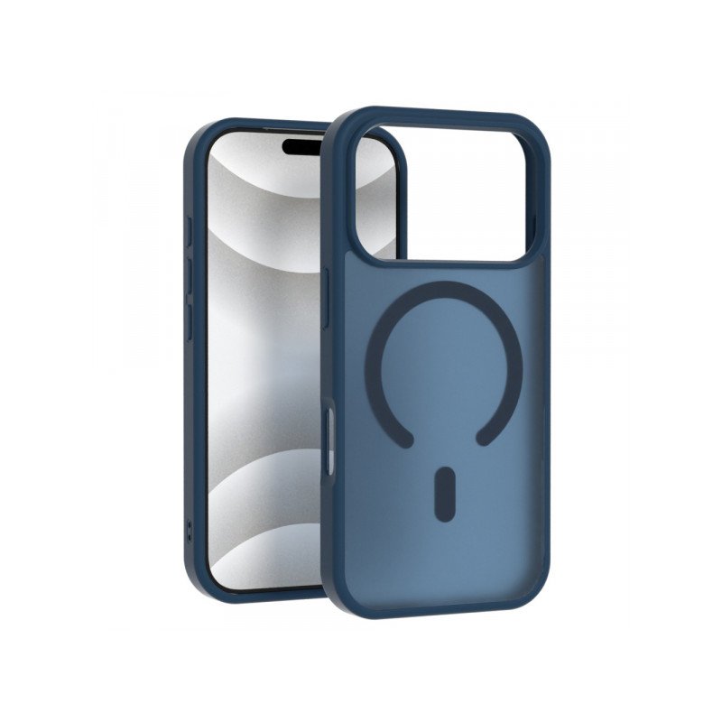 Viedtālruņa aizmugurējais vāciņš Apple Iphone 16 Matte MagSafe Case Blue
