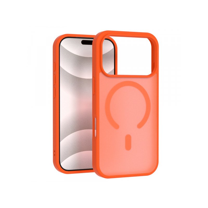 Viedtālruņa aizmugurējais vāciņš Apple iPhone 16 Pro Max Matte MagSafe Case Orange
