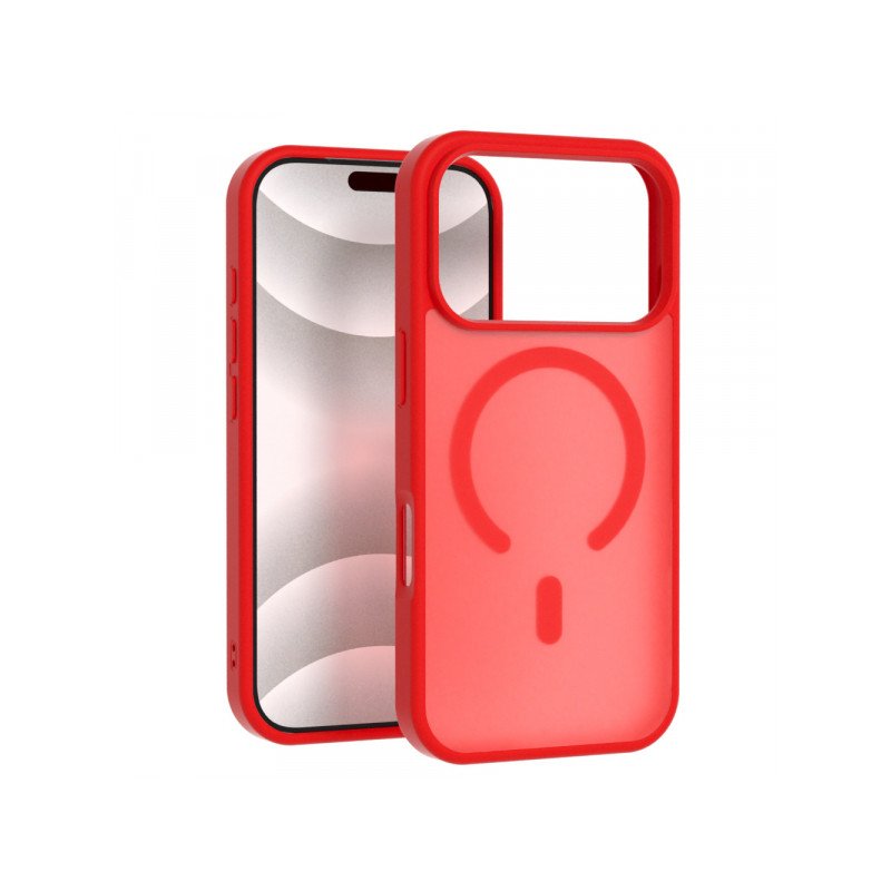 Viedtālruņa aizmugurējais vāciņš Apple iPhone 16 Pro Max Matte MagSafe Case Red
