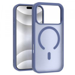 Viedtālruņa aizmugurējais vāciņš Apple iPhone 15 Pro Max Matte MagSafe Case Grey, Lavanda