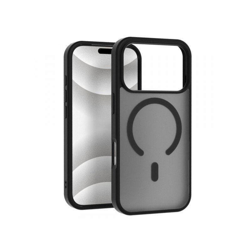 Viedtālruņa aizmugurējais vāciņš Apple iPhone 11 Matte MagSafe Case Black
