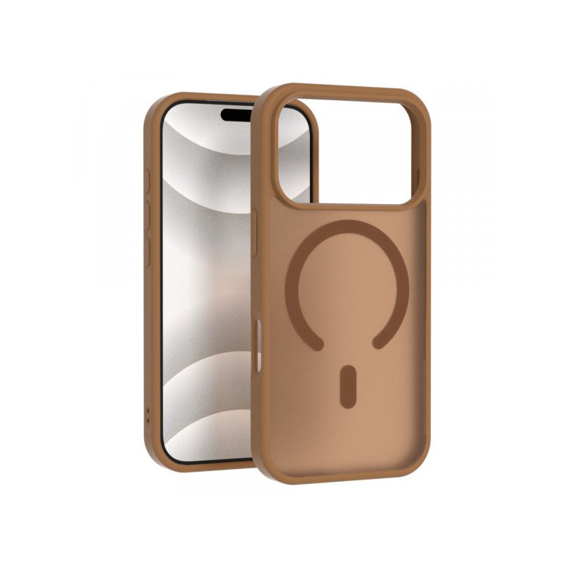 Viedtālruņa aizmugurējais vāciņš Apple iPhone 17 Matte MagSafe Case Brown