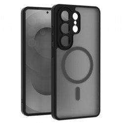 Viedtālruņa aizmugurējais vāciņš Samsung Galaxy S26 Ultra Matte MagSafe Case Black