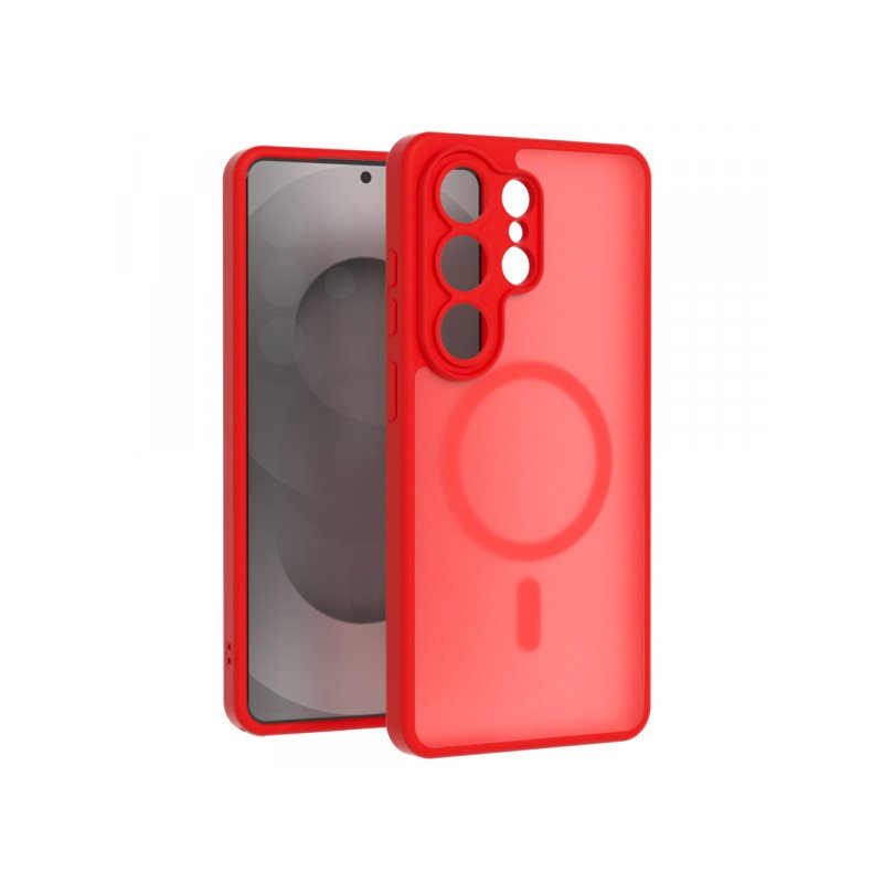 Viedtālruņa aizmugurējais vāciņš Samsung Galaxy A37 Matte MagSafe Case Red