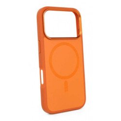 Viedtālruņa aizmugurējais vāciņš Apple iPhone 17 Pro Matte Glass Mag Orange