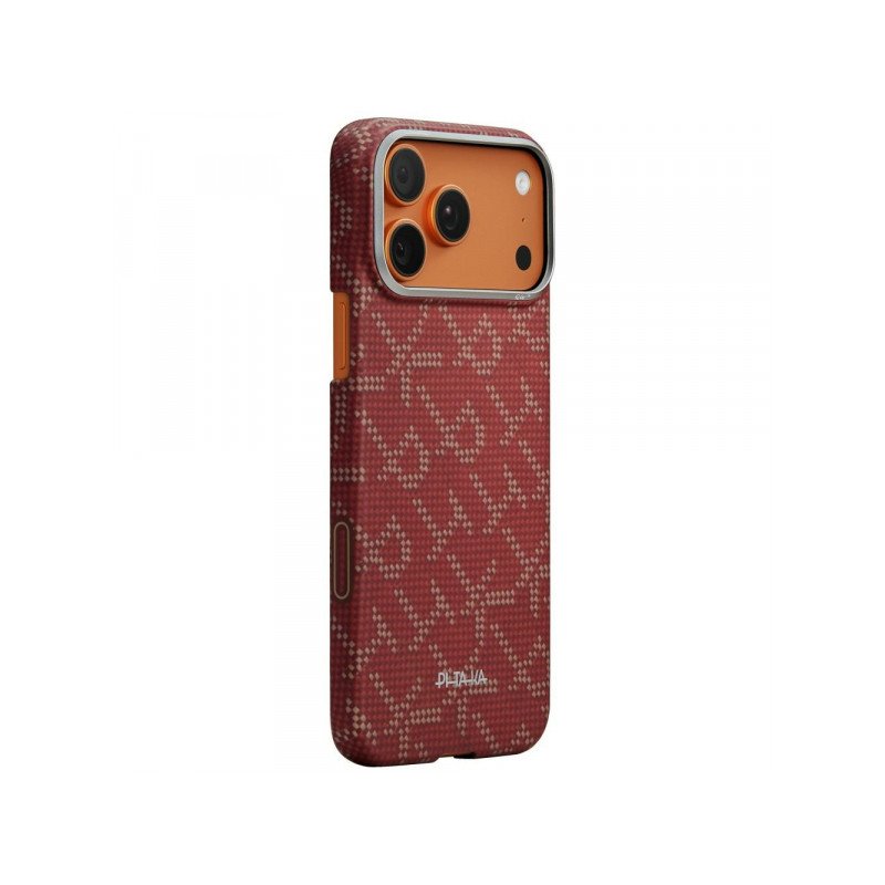 Viedtālruņa aizmugurējais vāciņš Apple iPhone 17 Pro Max Ultra-Slim MagSafe Red