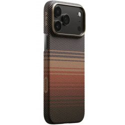 Viedtālruņa aizmugurējais vāciņš Apple iPhone 17 Pro Max Ultra-Slim MagSafe Beige, Red