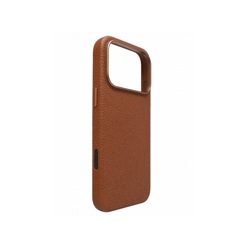 Viedtālruņa aizmugurējais vāciņš Apple iPhone 16 Pro Leather Brown