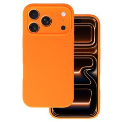 Viedtālruņa aizmugurējais vāciņš Apple iPhone 17 Pro Silicone Lite Orange