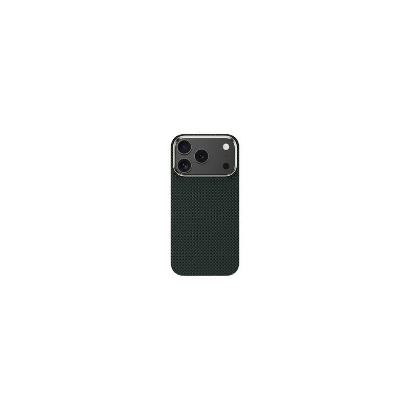 Viedtālruņa aizmugurējais vāciņš Apple iPhone 17 Pro Mag Armor Tint Kevlar Dark Green