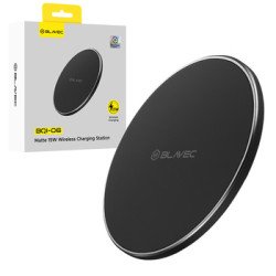 Bezvadu lādētājs Induction charger BQI-06 Qi 15W Black