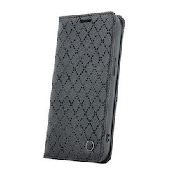 Viedtālruņa atveramais maciņš Samsung Galaxy S25 FE Smart Caro Black