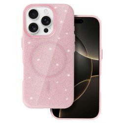 Viedtālruņa aizmugurējais vāciņš Apple iPhone 13 Pro Slim Shiny Mag Pink