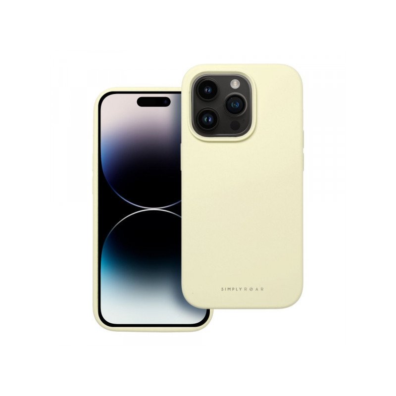 Viedtālruņa aizmugurējais vāciņš Apple iPhone 17e Cloud Skin Yellow