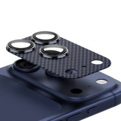 Viedtālruņa kameras aizsargstikls Apple iPhone 17 Pro Armor Warrior Lens Blue
