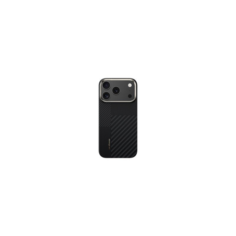 Viedtālruņa aizmugurējais vāciņš Apple iPhone 17 Pro Max Kevlar Armor Air Black
