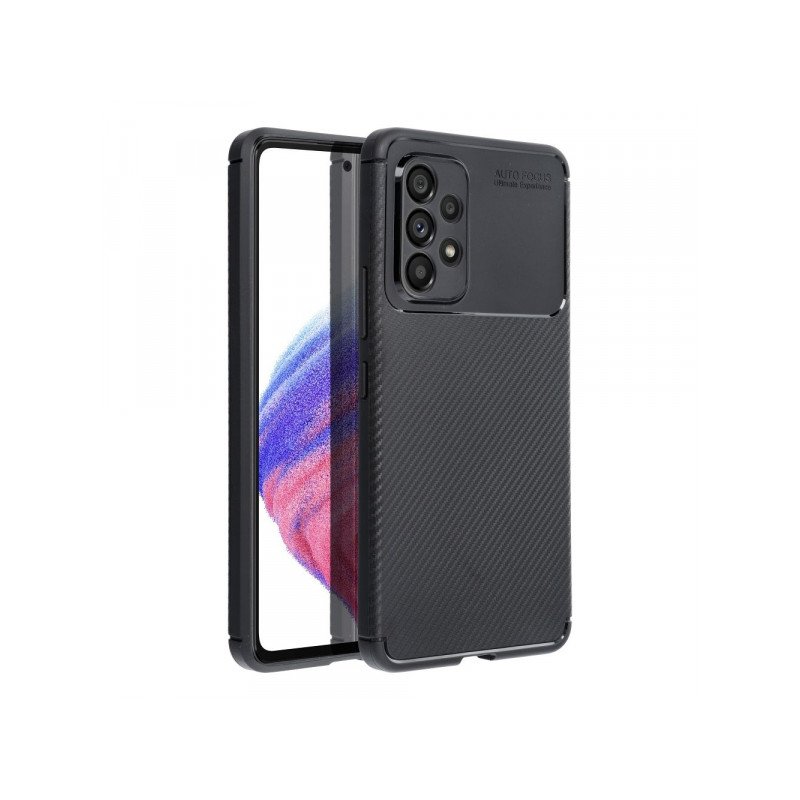 Viedtālruņa aizmugurējais vāciņš Samsung Galaxy A57 Carbon Case Black