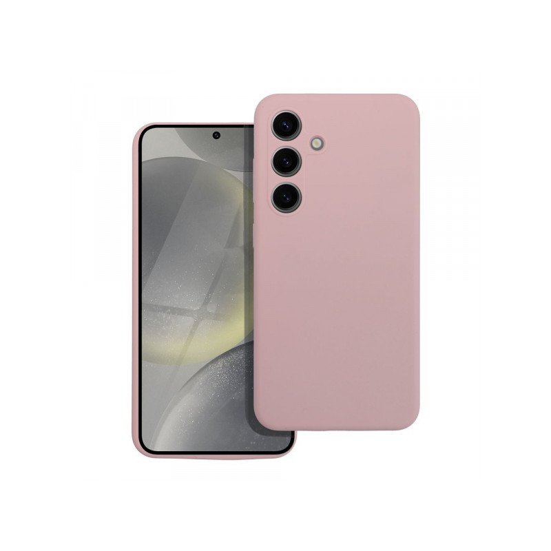 Viedtālruņa aizmugurējais vāciņš Samsung Galaxy A37 Silicon 2mm Light Pink