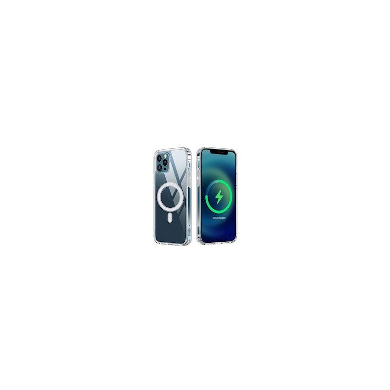 Viedtālruņa aizmugurējais vāciņš Samsung Galaxy A57 Anti Shock 1.5mm MagSafe Transparent