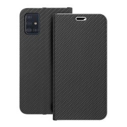 Viedtālruņa atveramais maciņš Samsung Galaxy A51 Luna Book Black