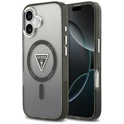 Viedtālruņa aizmugurējais vāciņš Apple iPhone 17 Gradient Triangle Black