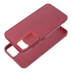 Viedtālruņa aizmugurējais vāciņš Samsung Galaxy A27 Frame case Dark Red