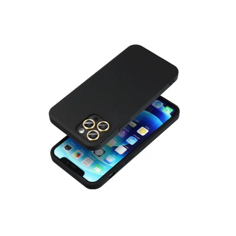 Viedtālruņa aizmugurējais vāciņš Samsung Galaxy A27 Silicone case Black