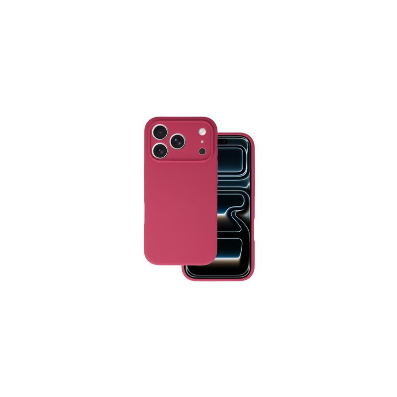 Viedtālruņa aizmugurējais vāciņš Samsung Galaxy A16 Silicone Lite Maroon