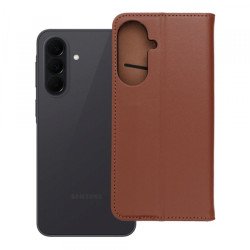 Viedtālruņa atveramais maciņš Samsung Galaxy A37 Leather Book Brown